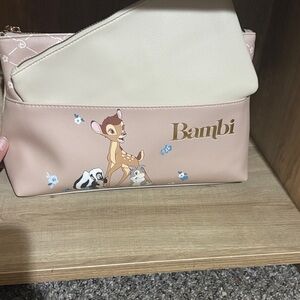 Primark Bambi Cream and Pink Cosmetic Bag